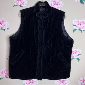 Climate Zone Velvet Vest for Women. U-1